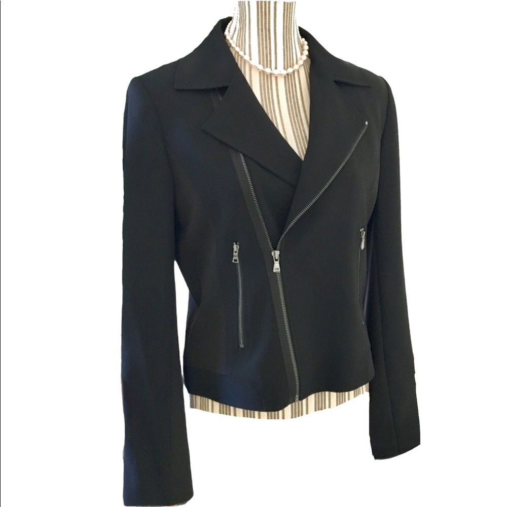 Tahari Black Blazer Size Medium